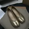 Ballerines Tabi Maison Margiela – Cuir Métallisé Or img 001 87.webp