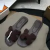 Sandales Hermès Oran – Cuir Vannerie Marron img 002 114.webp