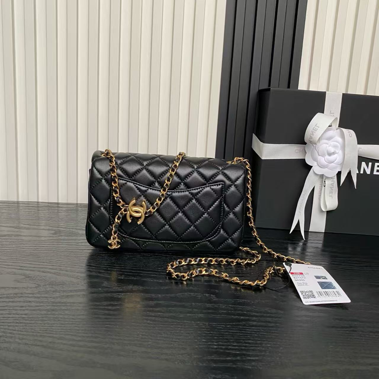 chanel 25b — mini flap bag double c link chanel 25b — mini flap bag double c link