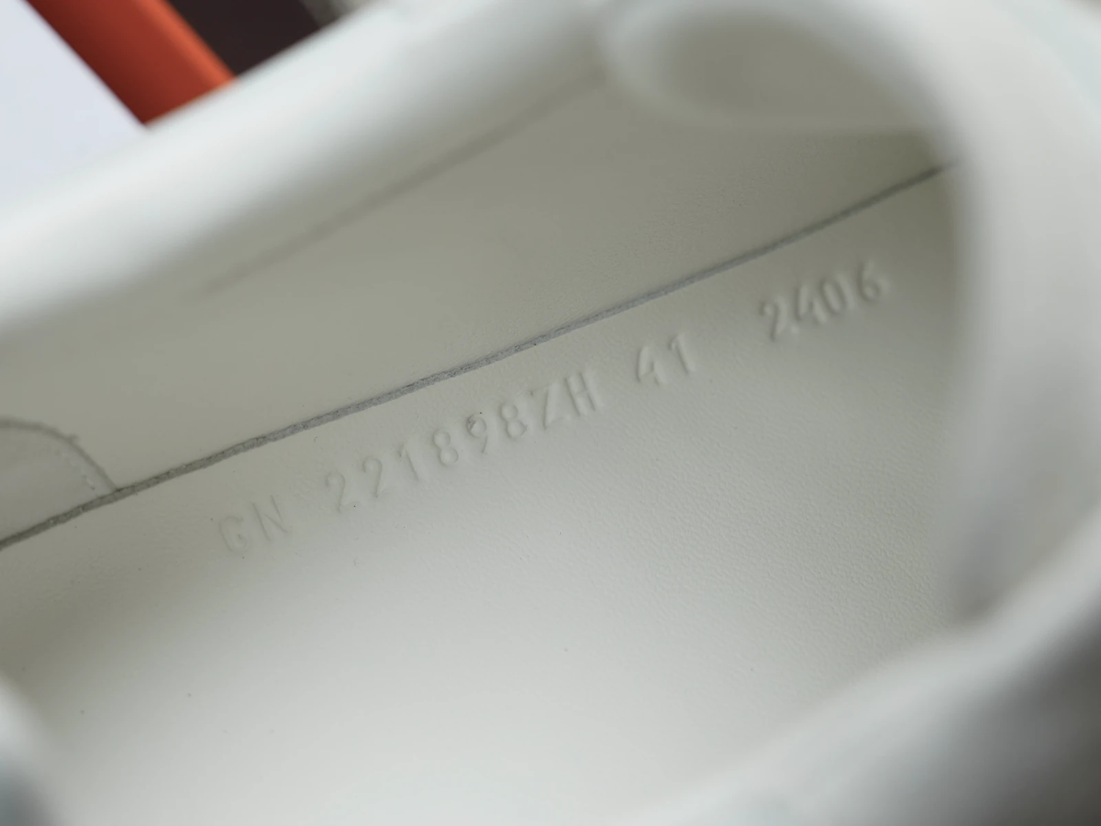 hermès bouncing white
