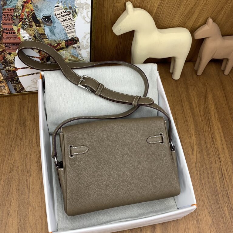 Kelly Messenger PM Etoupe — 3/4 arrière