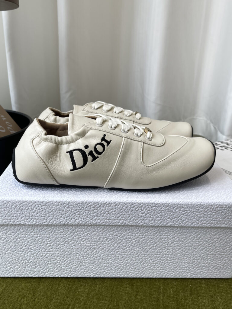 Coeur Sneaker Ecru — 3/4 arrière