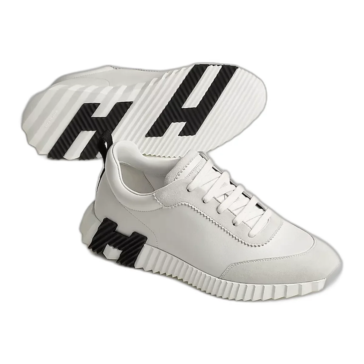 hermès bouncing white