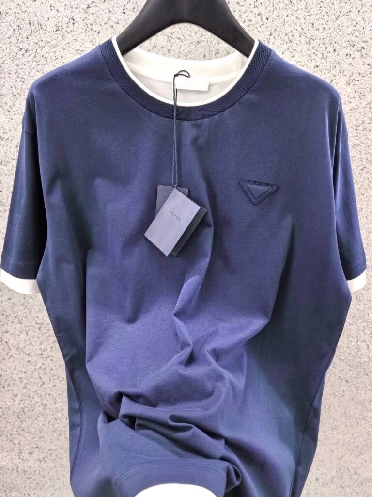 Dual Colour T-shirt Blue & White — Détail