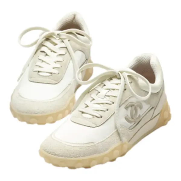 chanel trainers ivory