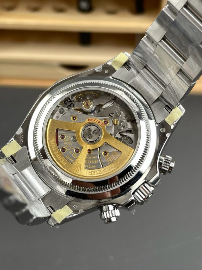 Oyster Perpetual Daytona Ice Blue — Semelle & signature
