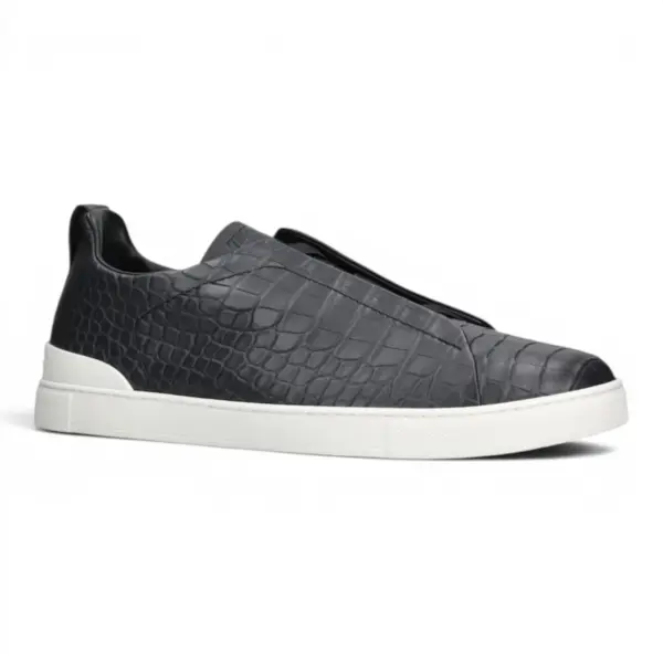 zegna triple stitch secondskin blue